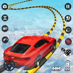 Скачать Ramp Car Game:Crazy Car Racing Взлом [МОД Бесконечные деньги] + [МОД Меню] на Андроид