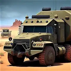 Скачать Truck Simulator Army Games 3D Взлом [МОД Бесконечные деньги] + [МОД Меню] на Андроид