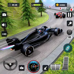 Скачать Formula Car Stunt - Car Games Взлом [Много денег] + [МОД Меню] на Андроид