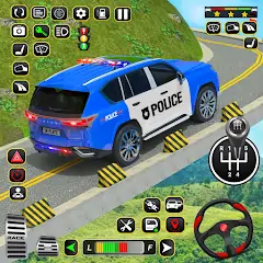 Скачать Police Car Driving School Game Взлом [Много монет] + [МОД Меню] на Андроид