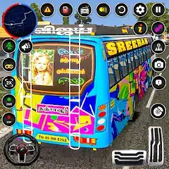 Скачать современная автобусная игра Взлом [Много монет] + [МОД Меню] на Андроид