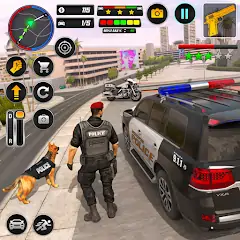 Скачать Полицейская машина США игры Взлом [Много денег] + [МОД Меню] на Андроид