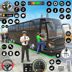Скачать Симулятор городского автобуса Взлом [МОД Бесконечные деньги] + [МОД Меню] на Андроид