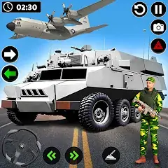 Скачать Army Vehicle Cargo Transport Взлом [Много монет] + [МОД Меню] на Андроид