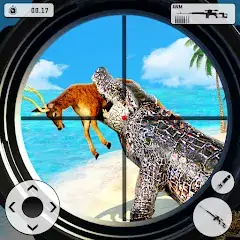 Скачать Crocodile Hunting Animal Games Взлом [МОД Бесконечные деньги] + [МОД Меню] на Андроид