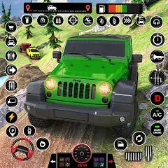 Скачать Offroad Jeep Game・Driving Game Взлом [Бесконечные монеты] + [МОД Меню] на Андроид