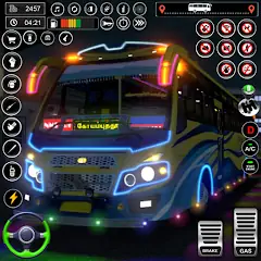 Скачать Bus Simulator 2022 Bus Game 3D Взлом [Много денег] + [МОД Меню] на Андроид