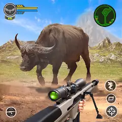 Скачать Wild Animal Hunting Gun Games Взлом [Много денег] + [МОД Меню] на Андроид