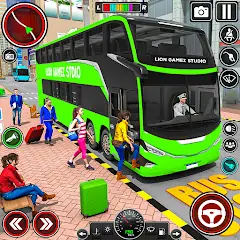 Скачать City Bus Simulator 3D Bus Game Взлом [МОД Бесконечные деньги] + [МОД Меню] на Андроид