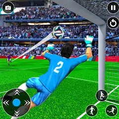 Скачать футбольный игры футбол 2022 Взлом [Бесконечные монеты] + [МОД Меню] на Андроид