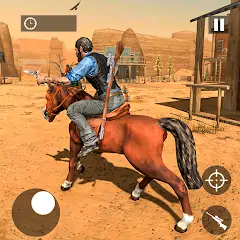 Скачать West Cowboy - Gunfighter Game Взлом [Много денег] + [МОД Меню] на Андроид