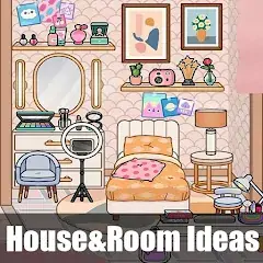 Скачать Toca Boca House, Room Ideas [Разблокированная версия] MOD APK на Андроид