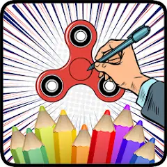 Скачать Coloring Fidget Spinner [Премиум версия] MOD APK на Андроид