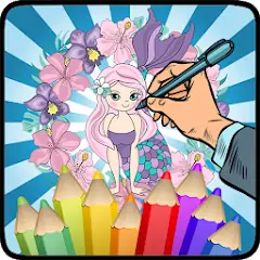 Скачать Coloring Mermaid New [Разблокированная версия] MOD APK на Андроид