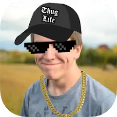 Скачать Thug Life Sticker Pic Editor [Премиум версия] MOD APK на Андроид