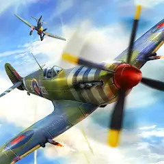 Скачать Warplanes: WW2 Dogfight Взлом [Много денег] + [МОД Меню] на Андроид