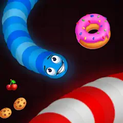 Скачать Snake Worms .io: Fun Game Zone Взлом [Бесконечные монеты] + [МОД Меню] на Андроид