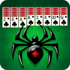 Скачать Spider Solitaire: Card Game Взлом [Много монет] + [МОД Меню] на Андроид