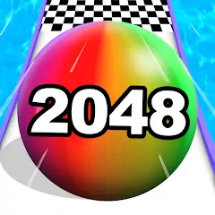 Скачать игра шарик: Ball Run 2048 Взлом [Много денег] + [МОД Меню] на Андроид