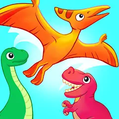 Скачать Динозавры 2 - игры для детей Взлом [Бесконечные монеты] + [МОД Меню] на Андроид