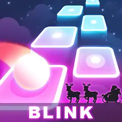 Скачать Blink Hop: Tiles & Blackpink! Взлом [МОД Бесконечные деньги] + [МОД Меню] на Андроид