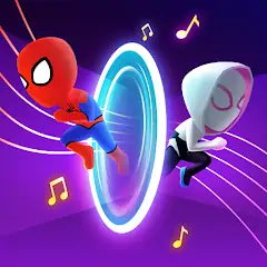 Скачать Universe Hero 3D - Music&Swing Взлом [Бесконечные монеты] + [МОД Меню] на Андроид