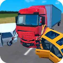 Скачать Truck Crash Simulator Accident Взлом [Много денег] + [МОД Меню] на Андроид