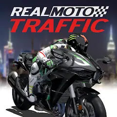 Скачать Real Moto Traffic Взлом [Много монет] + [МОД Меню] на Андроид
