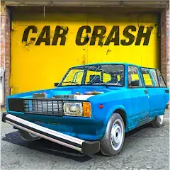 Скачать Car Crash Racing - Россия Взлом [МОД Бесконечные деньги] + [МОД Меню] на Андроид