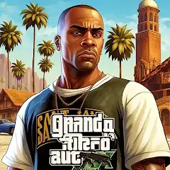 Скачать Игра Grand Gangster Theft Auto Взлом [Много денег] + [МОД Меню] на Андроид