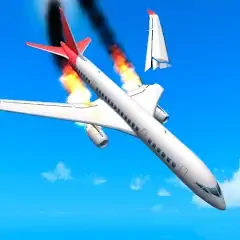 Скачать Plane Crash: Flight Simulator Взлом [Бесконечные монеты] + [МОД Меню] на Андроид