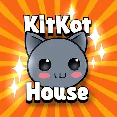 Скачать KitKot House Взлом [Много монет] + [МОД Меню] на Андроид