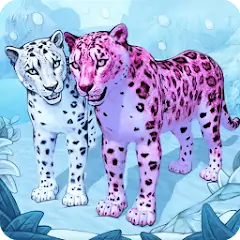 Скачать Симулятор Семьи Снежного Леопа Взлом [Бесконечные монеты] + [МОД Меню] на Андроид