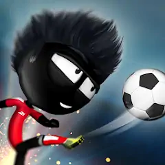 Скачать Stickman Soccer 2018 Взлом [Много монет] + [МОД Меню] на Андроид
