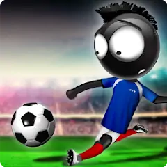 Скачать Stickman Soccer 2016 Взлом [Много монет] + [МОД Меню] на Андроид