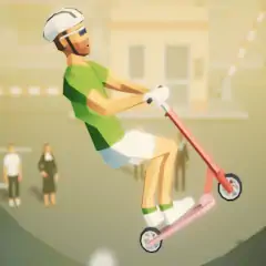 Скачать Freestyle Scooter Game Flip 3D Взлом [Много денег] + [МОД Меню] на Андроид