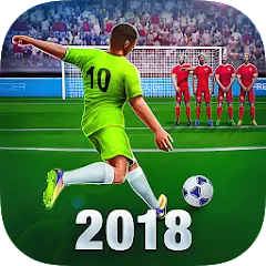Скачать EURO FreeKick Football 2021 Взлом [Много монет] + [МОД Меню] на Андроид