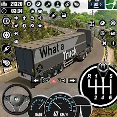 Скачать Cargo Delivery Truck Games 3D Взлом [Бесконечные монеты] + [МОД Меню] на Андроид