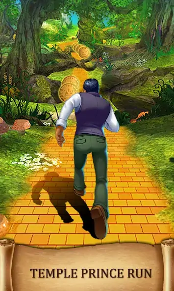 Скачать Temple Prince Run OZ Взлом [МОД Бесконечные деньги] + [МОД Меню] MOD APK на Андроид