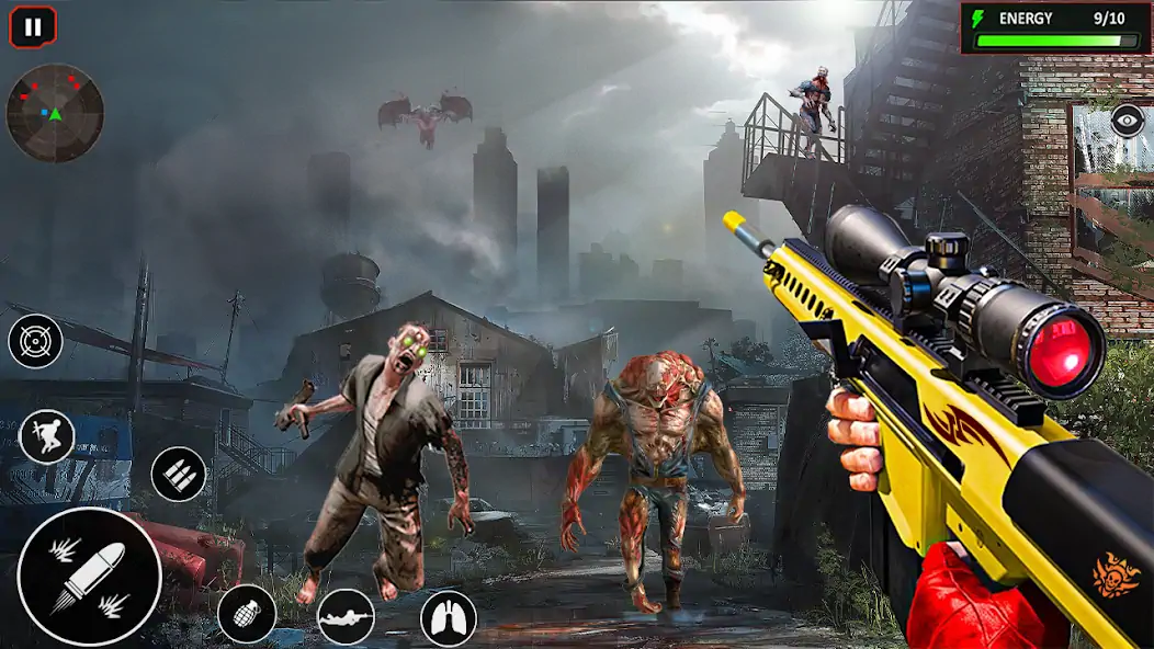 Скачать Zombies shooting offline Game Взлом [МОД Много денег] + [МОД Меню] MOD APK на Андроид