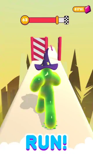 Скачать Blob Runner 3D Взлом [МОД Бесконечные деньги] + [МОД Меню] MOD APK на Андроид