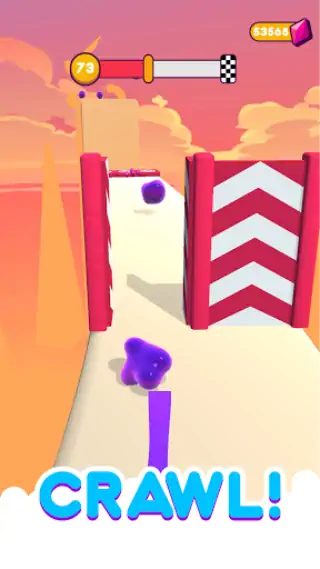 Скачать Blob Runner 3D Взлом [МОД Бесконечные деньги] + [МОД Меню] MOD APK на Андроид