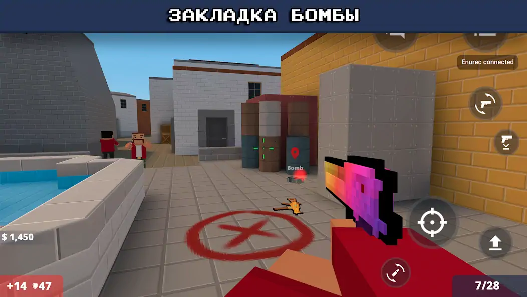 Скачать Block Strike Взлом [МОД Бесконечные монеты] + [МОД Меню] MOD APK на Андроид