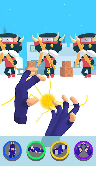 Скачать Ninja Hands Взлом [МОД Много монет] + [МОД Меню] MOD APK на Андроид