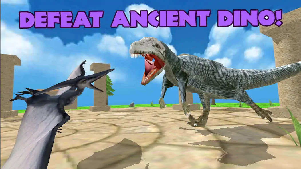 Скачать Dino Battle Arena Lost Kingdom Взлом [МОД Много монет] + [МОД Меню] MOD APK на Андроид