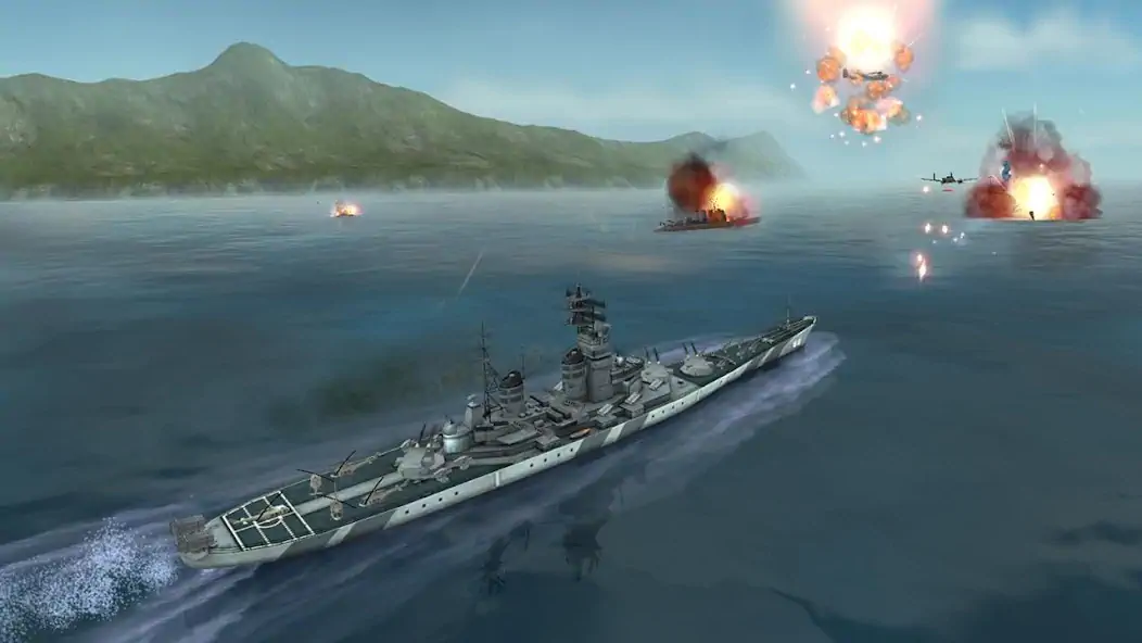 Скачать Морская битва: Мировая война Взлом [МОД Много монет] + [МОД Меню] MOD APK на Андроид