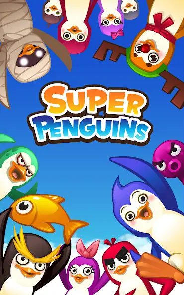 Скачать Super Penguins Взлом [МОД Бесконечные монеты] + [МОД Меню] MOD APK на Андроид
