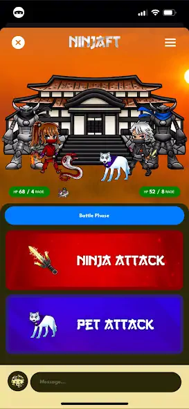 Скачать NinjaFT - 1v1 NFT Battles Взлом [МОД Бесконечные монеты] + [МОД Меню] MOD APK на Андроид
