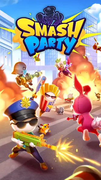 Скачать Smash Party - Hero Action Game Взлом [МОД Много монет] + [МОД Меню] MOD APK на Андроид