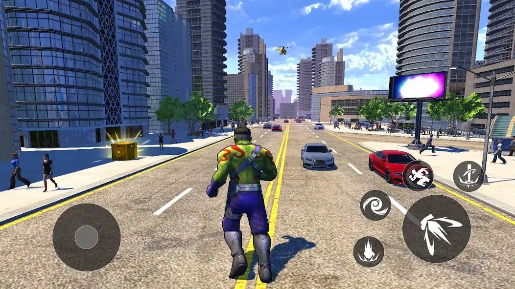 Скачать Super City Heroes:Super Battle Взлом [МОД Бесконечные деньги] + [МОД Меню] MOD APK на Андроид
